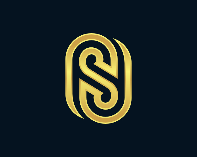 Letter NS Or SN Logo