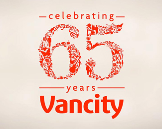 Vancity 65th Anniversary Logo