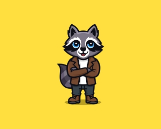 Raccoon character