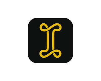 Letter I logo for sale