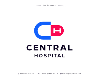 Central Hospital Logo - 2nd Concepts