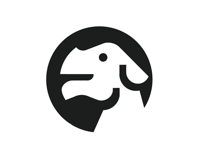 Puppy logomark design