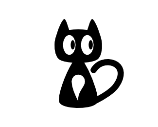 Minimal Cat Logo Design