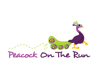 Peacock On The Run