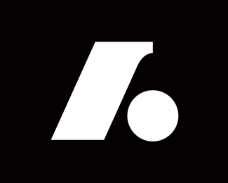 A + L geometric abstract logo