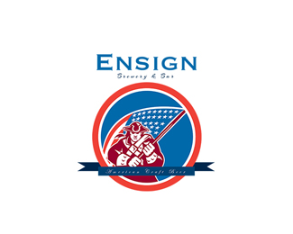 Ensign Brewery and Bar Logo