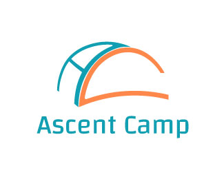 Camping equipment company logo
