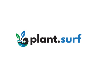 Plant Surf - Logo Design 🌿