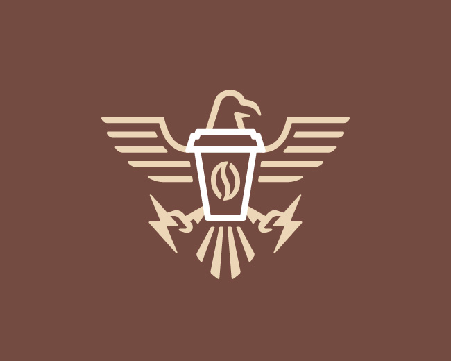Coffee Eagle 📌 Logo for Sale
