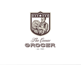 The Corner Green Grocer Logo