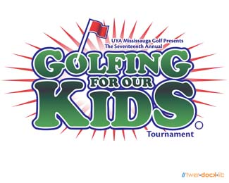 Golfing for our kids logo