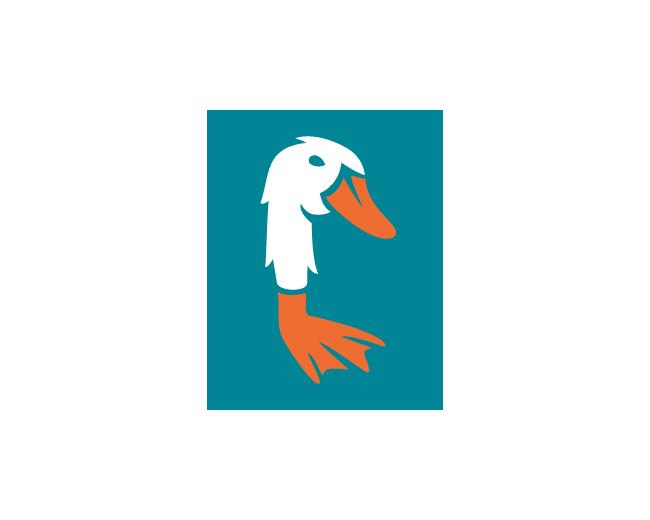 Duck Head Foot Logo