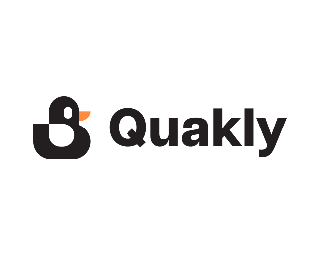 Quakly duck logo