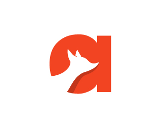 Fox Letter A Logo