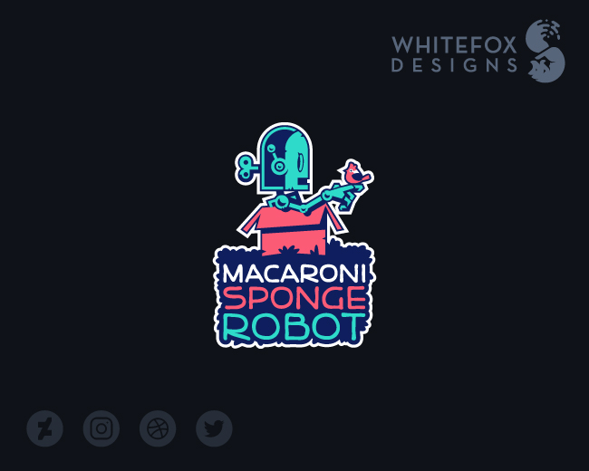 Macaroni Sponge Robot