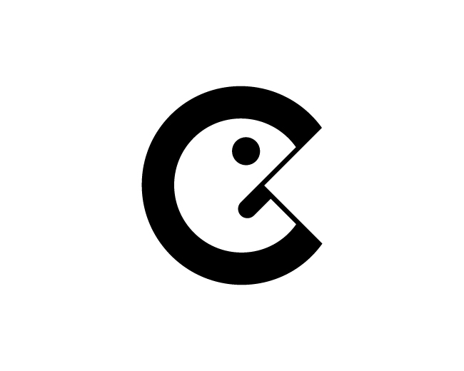 Happy Face Letter C Logo