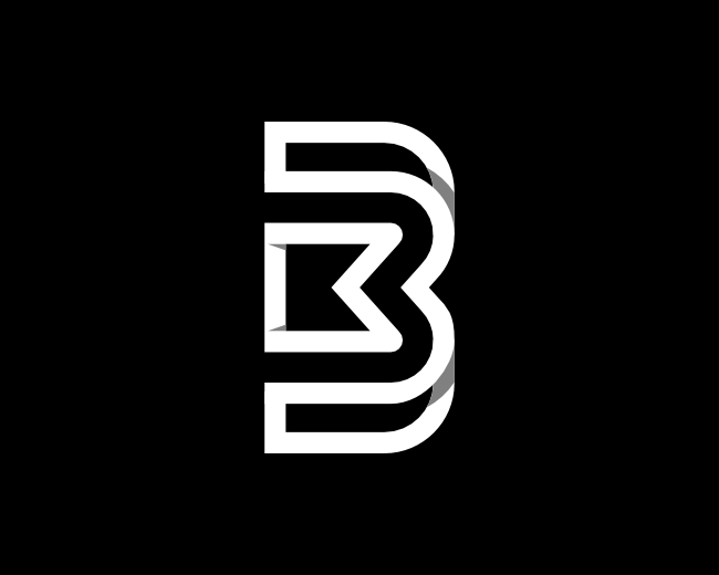 3B Or BM Letter Logo