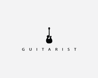 Guitarist Logo Design