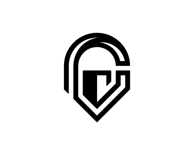 Letter G Shield Logo