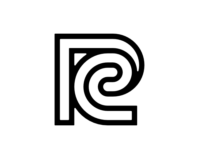 Letter RE ER Logo