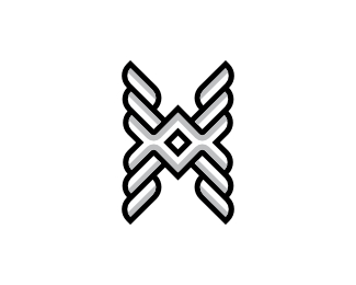 HX Or XH Letter Logo