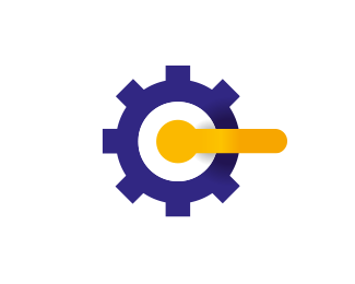 Gear Letter C Logo (for sale)