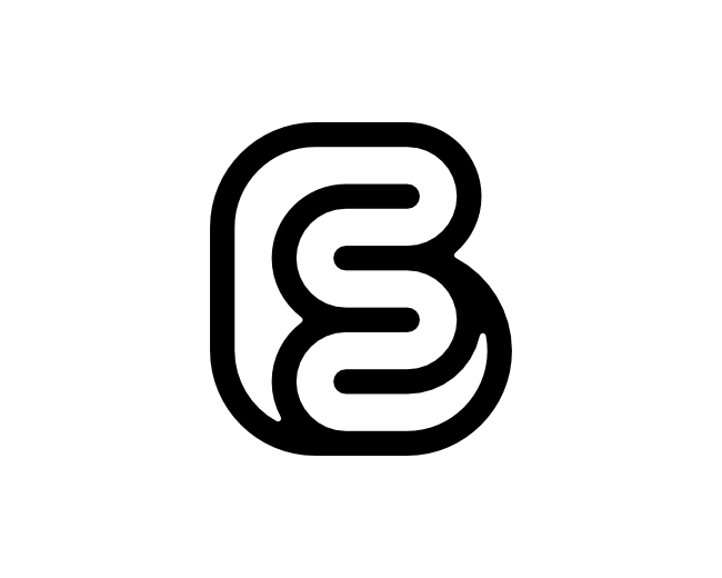 Letter BS SB Logo