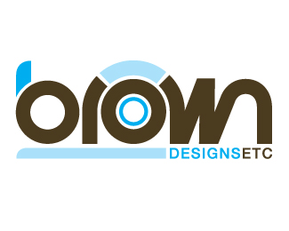 browndesigns etc. logo