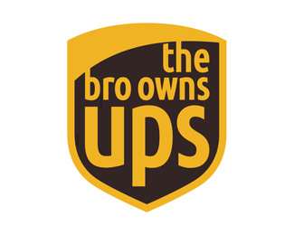 UPS PARODY LOGO 123