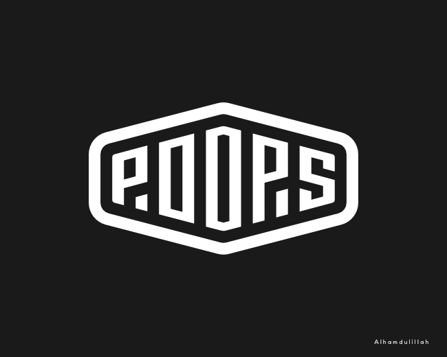 Poops - Monogram Logo