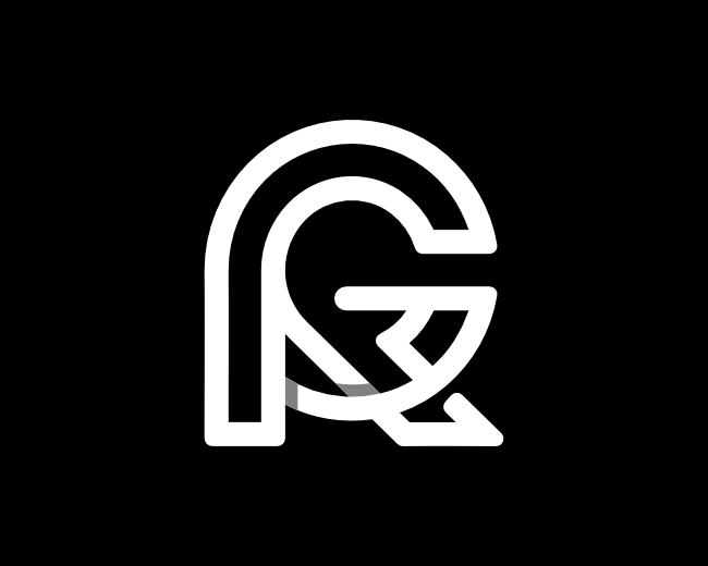 RG Or GR Letter Logo