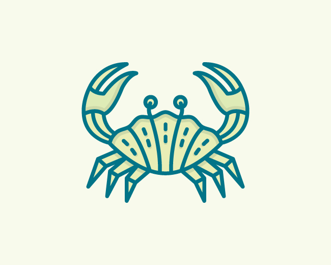 Seashell Crab Logo