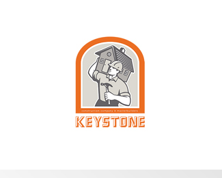 Keystone Construction Company Logo