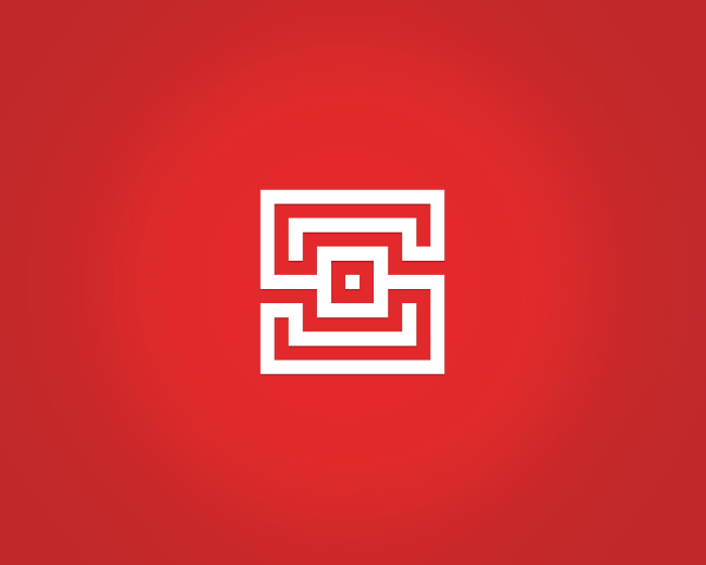 Central Target – Letter S Logo