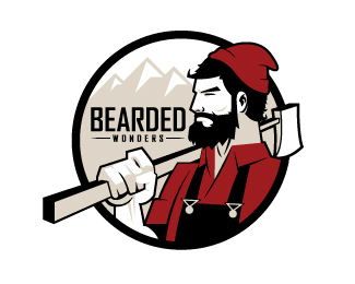 Bearded Wonders Hockey Club Logo