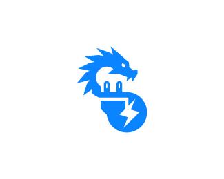 Dragon Electric Charge Logo