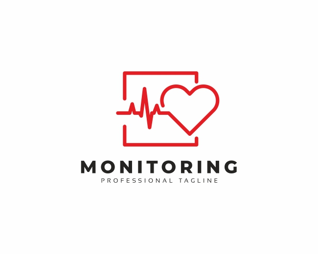 Monitoring Heart Life Logo