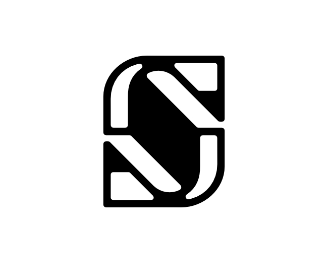 Letter S Geometric Logo