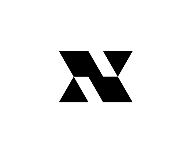 Modern NX Logo For Sale