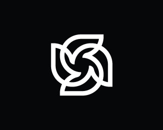 Double S Spiral Logo