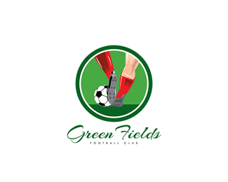 Green Fields Football Club Logo