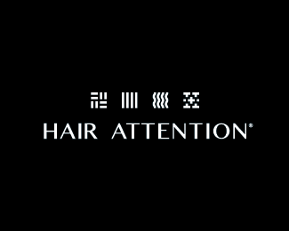 Hair Attention Logo Design
