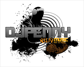 DJ Penny Logo