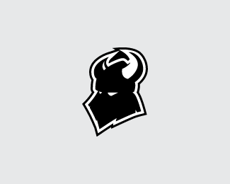 Viking Head Logo Design
