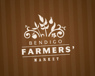 Bendigo Farmers Market Logo Concept