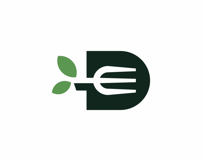 D Fork Logo