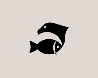 Eagle fish logo