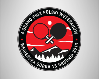 Table Tennis Contest Logo