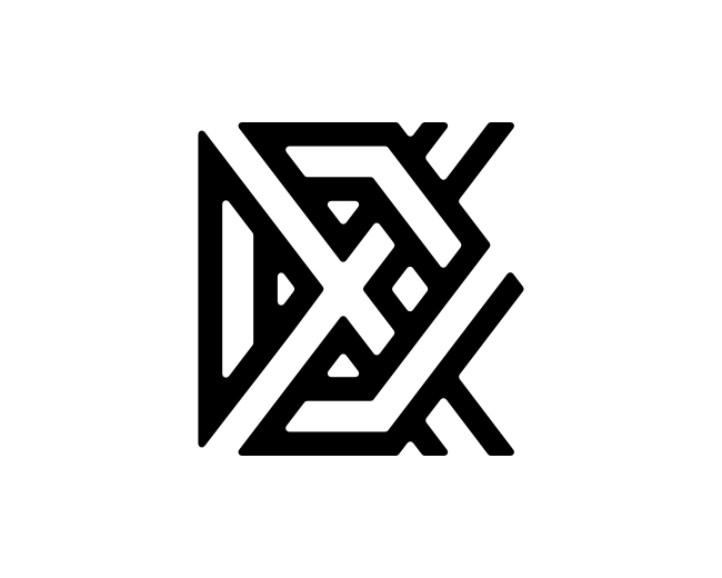 Letter DX XD Logo