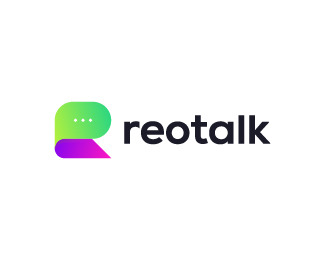 Reotalk logo design